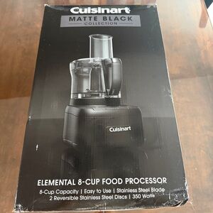 Cuisinart Matte Black Food Processor